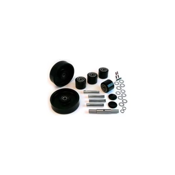 Complete Wheel Kit for Manual Pallet Jack - Fits American Lifts Little Mule Model, Gps - Generic Parts Service, Mfr#: GWK-LM25-CK